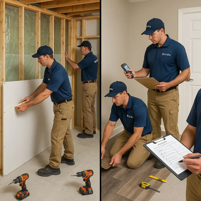 Repairs and Reconstruction process in Umatilla County, OR